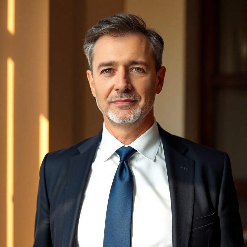 Portret al lui Andrei Stoica, fondator StrategyBlueprint